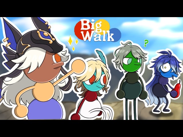Can I Guide Genshin Impact VAs In The Big Walk ? | Los Leches