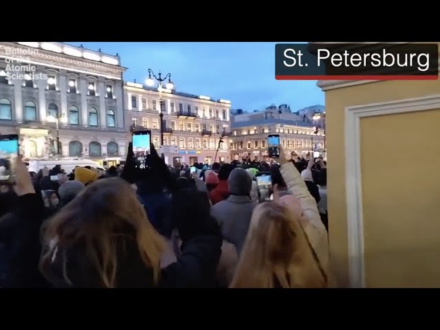 Moments from the first day of the war in Ukraine