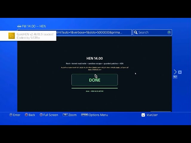 PS4 14.00 Online Jailbreak GoldHEN Proof Explained