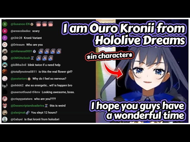 HoloDori Kronii Debuts & BREAKS Everyone in Chat [Hololive EN]