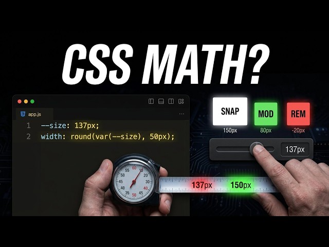 CSS Math Functions Explained: round(), mod() and rem()