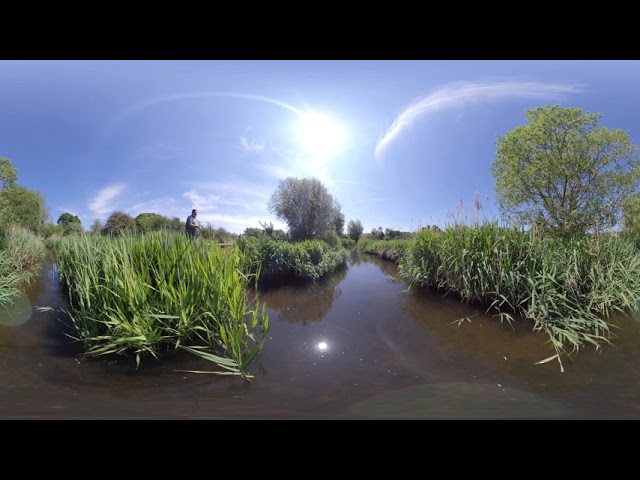 Marford Farm - Verulam Fishing Club 5.7K 360 Fish spotting for Chub Barbel and Carp