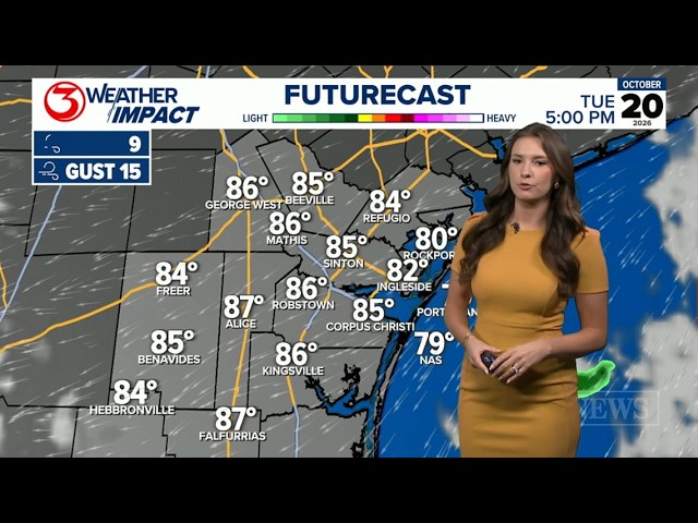 Tuesday, October 20th Morning Forecast