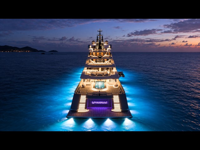 M/Y LEVIATHAN : Full tour of the 111 meters yacht owned by Steam founder