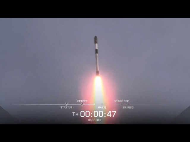 Blastoff! SpaceX launches classified US Space Force mission for 3rd time this month