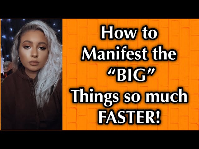 Manifest the “BIG” things faster with this! How to change States of consciousness