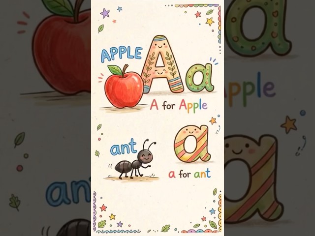 ABC Song for Kids |A to Z Alphabet Learning | Learn ABCD with Fun #preschoollearning#toddlerlearning