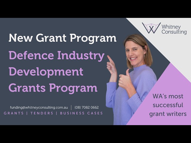 Defence Industry Development Grants Program