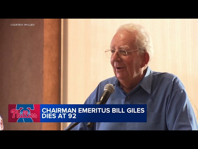 Bill Giles, Phillies chairman emeritus and longtime club executive, dies at 92
