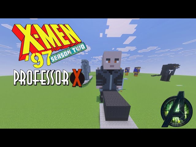 Minecraft Professor X (X-Men '97 Season 2) Statue Tutorial