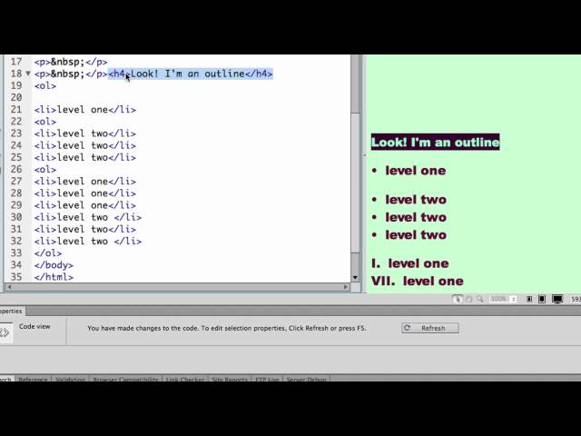 HTML & CSS : Lists