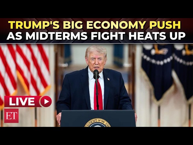 Trump LIVE: POTUS defends tariffs, touts economy during Michigan Visit as Midterm battle heats up