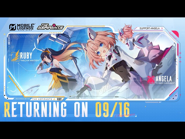 Limited-Time Return | The Aspirants Skins | Angela & Ruby | Mobile Legends: Bang Bang