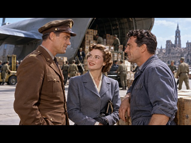 Cold War Drama | Montgomery Clift Flies into Blockaded Berlin | The Big Lift (1950) Full Movie