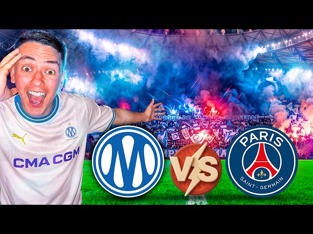 Crazy Atmosphere, Red Card and 3 Goals at Marseille vs PSG in Le Classique!