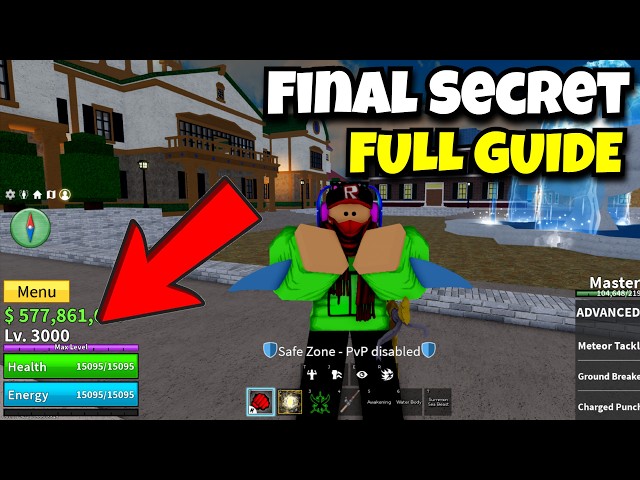 How to get Level 3000 , Final SECRET Quest (Full Guide) - Blox Fruits Update 30