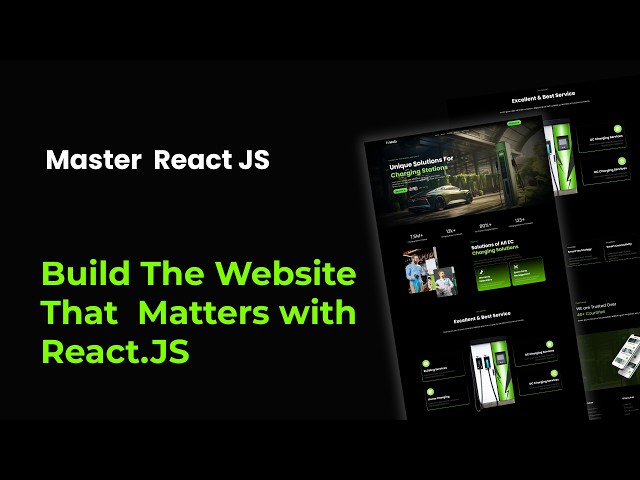 Build React Website That Matter in 2026 | React Tutorial