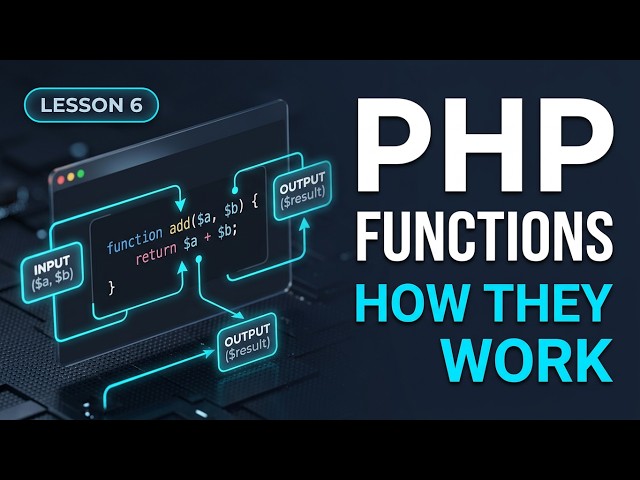 Lesson 6: PHP Functions Tutorial for Beginners