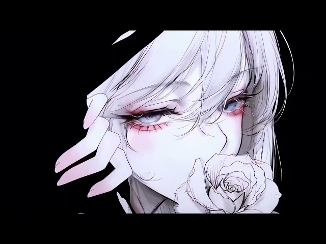 White Rose Blue Eyes 1Hr Loop 4k live wallpaper
