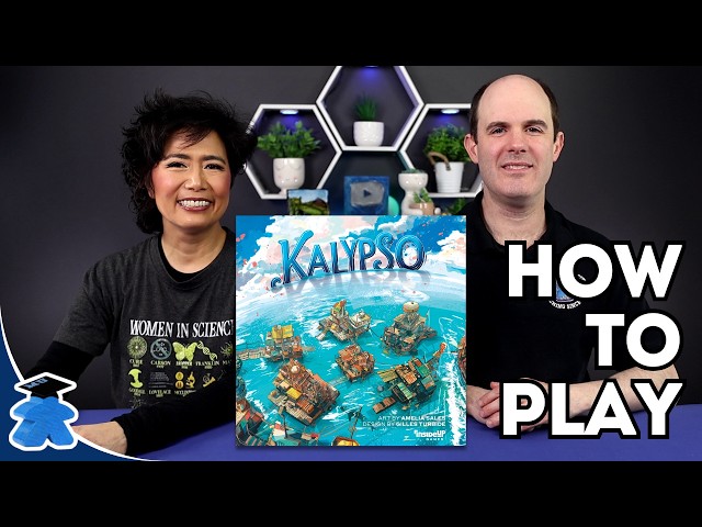 Kalypso - How to Play. Competitive & Cooperative Modes. Clear, Concise, Complete Board Game Tutorial