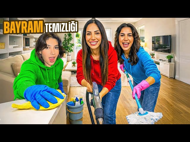WE DID A HOLIDAY CLEANING!! CLEANING VLOG | Tuğba | Özlem | Yağmur