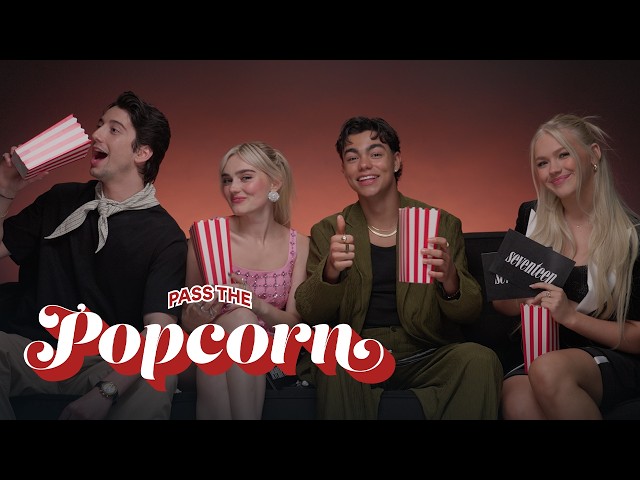 The 'Zombies 4' Cast Talk Co-Star Crushes & Cringe Auditions | Pass the Popcorn | Seventeen