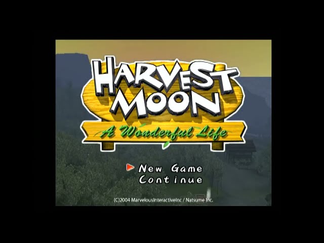 Harvest Moon: A Wonderful Life (GameCube) No Commentary