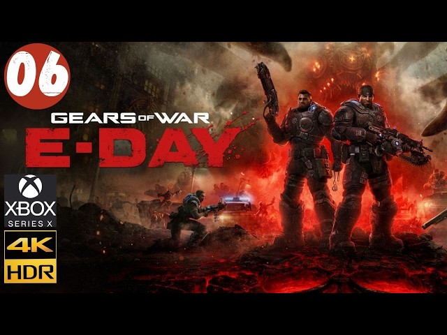 BIEGAJĄCE BOMBY! NOWY WRÓG: TICKER 💣 Gears of War: E-Day - Odc. 6