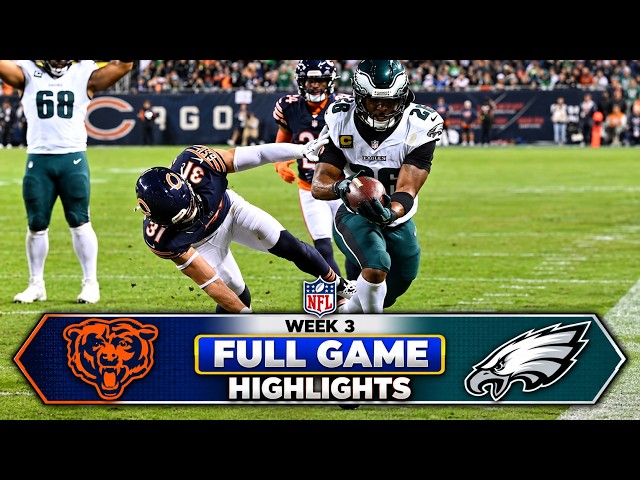 Bears Vs. Eagles Sep 28, 2026 | FULL GAME Highlights | Week 3 NFL Season 2026