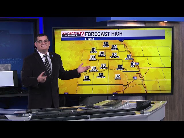 Northeast Nebraska forecast - October 26th, 2026