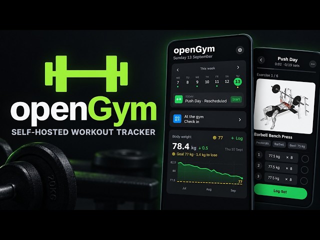 openGym GitHub Explained: Private Fitness Tracking with Docker and Passkeys