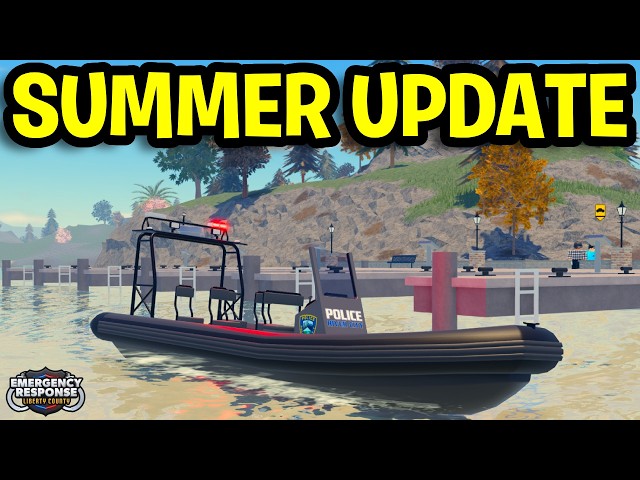 ERLC Summer Update Review! New Map, Boats, K9 + MORE! (Liberty County)