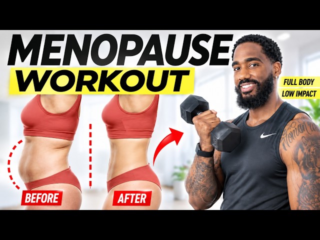 MENOPAUSE Workout for Menopause Fat Loss | Help Reduce Menopause Symptoms