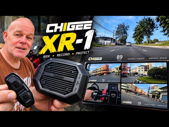 I Fitted a Motorcycle Dash Cam I Never Have to Touch Again