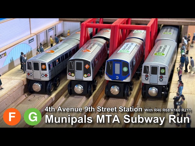 Munipals MTA 4th Avenue 9th Street Subway Run With R211 R160 R68 R46 R40