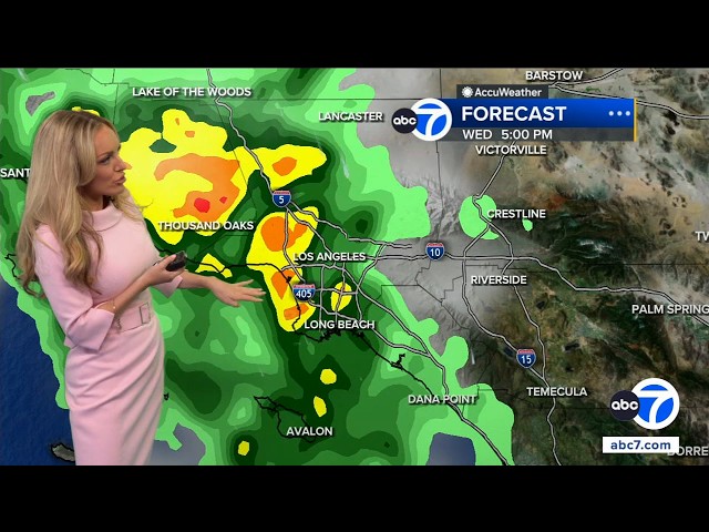 SoCal storm may bring tornadoes, water spouts. See latest timing