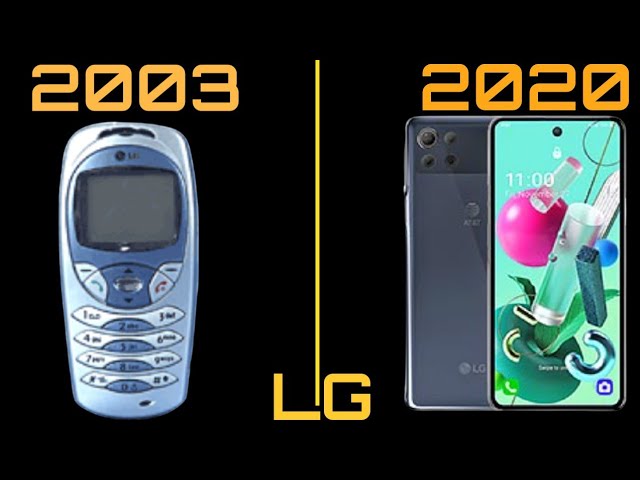 Evolution of LG Smartphones 2003 To 2020