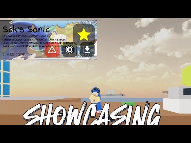 SCK’S SONIC SHOWCASE 