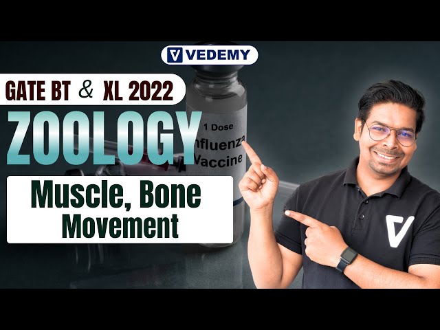 GATE-2022 | Muscle, Bone and Movement | Zoology | GATE Lifescience | Smart Course | Virendra Singh