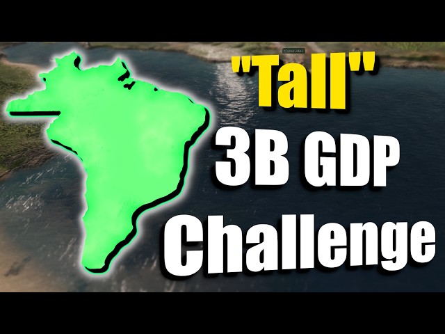Brazil's 3B GDP "Tall" IMPOSSIBLE Challenge - Victoria 3 - (LIVE)