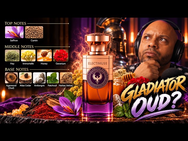 ⚔️ A Warrior With a Dash or a Splash of Oud? | Electimuss - Gladiator Oud