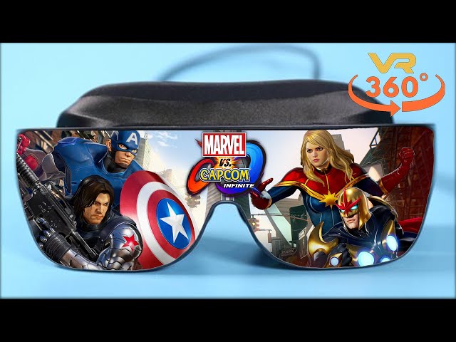 Marvel vs. Capcom: Infinite VR 360° 4K Captain America & Winter Soldier vs. Captain Marvel & Nova