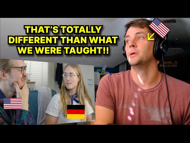 American reacts to 'How do German schools teach World War II?'