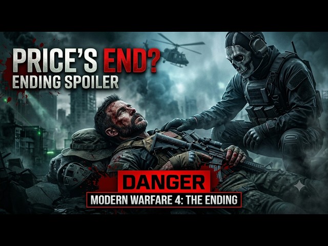 Price Dying with Ghost in Modern Warfare 4 Ending [4K] | Mr. Stormer | PC | Gameplay
