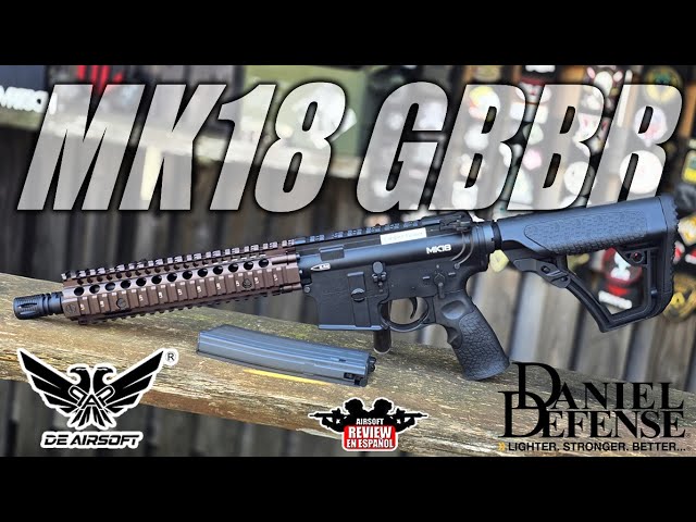 MK18 GBBR 💨 Daniel Defense by Double Eagle | Airsoft Review in Spanish