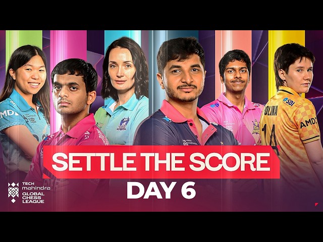 Magnus vs Nepo, Anand vs Magnus  | Global Chess League Day 6