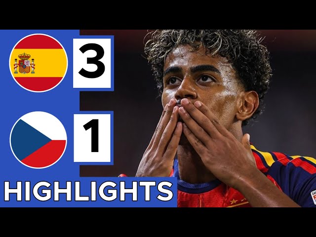 🔴Spain vs Czechia (3-1) Extended HIGHLIGHTS | UEFA Nations League