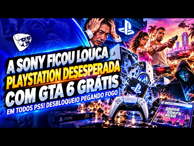 SONY HAS GONE CRAZY! PLAYSTATION DESPERATE WITH GTA 6 FREE ON ALL PS5S! UNLOCK SCENE IS ON FIRE