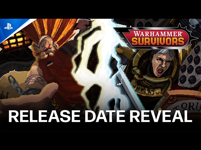 Warhammer Survivors - Release Date Trailer | PS5 Games