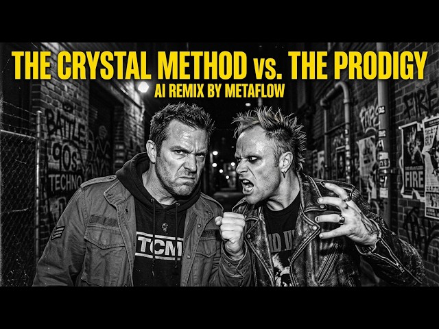 [MIX] The Crystal Method & The Prodigy Inspired Insane Big Beat Breakbeat Riot | AI MIX